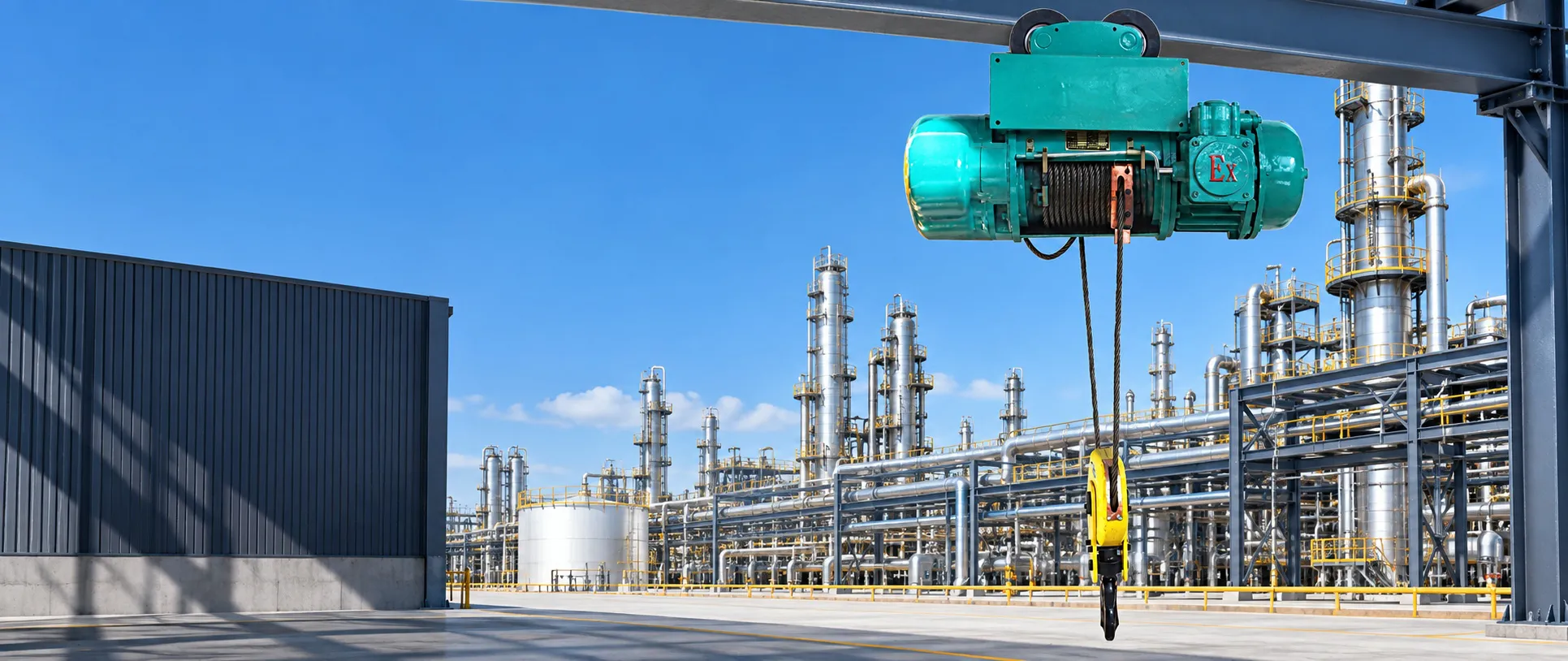 Explosion-Proof Lifting. Safety First.